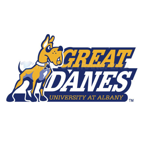 Albany Great Danes 2004-Pres Primary Logo T-shirts Iron On Trans
